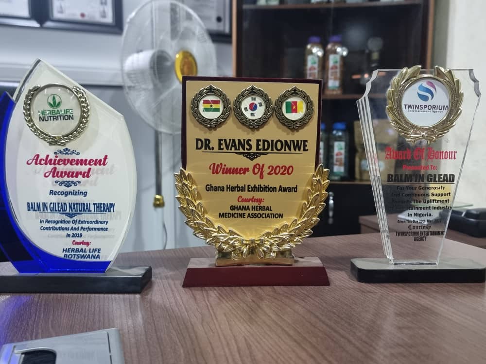 AWARDS AS BEST HERBAL COMPANY